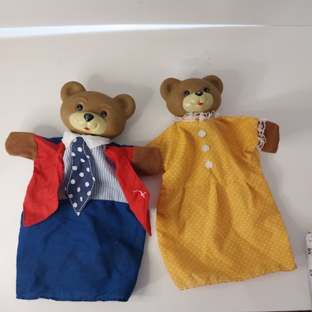Vintage Vinyl Head Puppets
